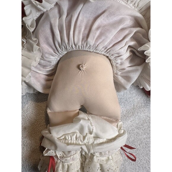 Vintage Little People Soft Sculpture Doll Brunette Handmade (Not Cabbage patch) - Picture 13 of 16